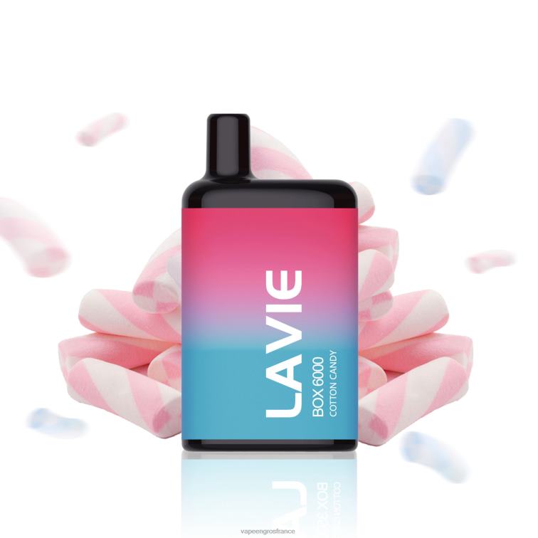 LAVIE BOX 6000 bouffées 480L0206 | Eliquide En Gros barbe à papa