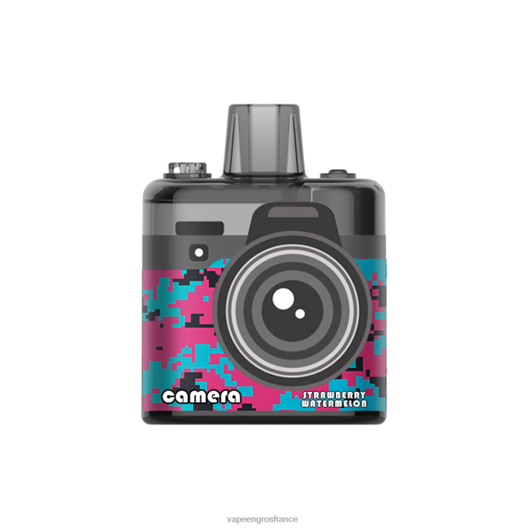 LAVIE Camera 8000 bouffées 480L0169 | Vape France Promotion pastèque fraise