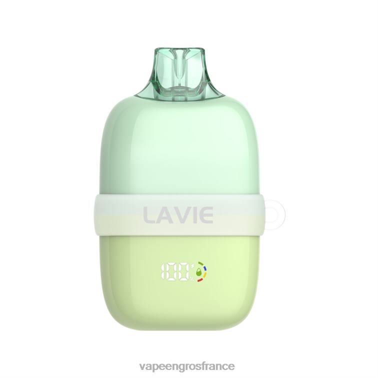 glace à la pomme verte