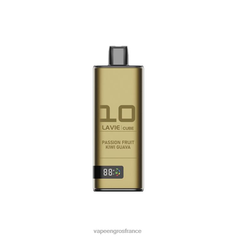 LAVIE Cube 20000 bouffées 480L044 | Cigarette Electronique France fruit de la passion kiwi goyave