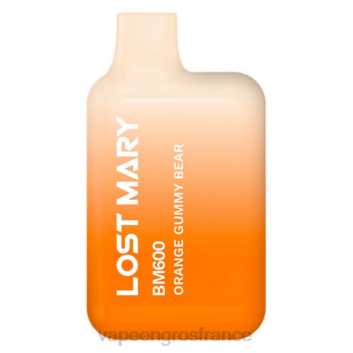 le nôtre orange gommeux