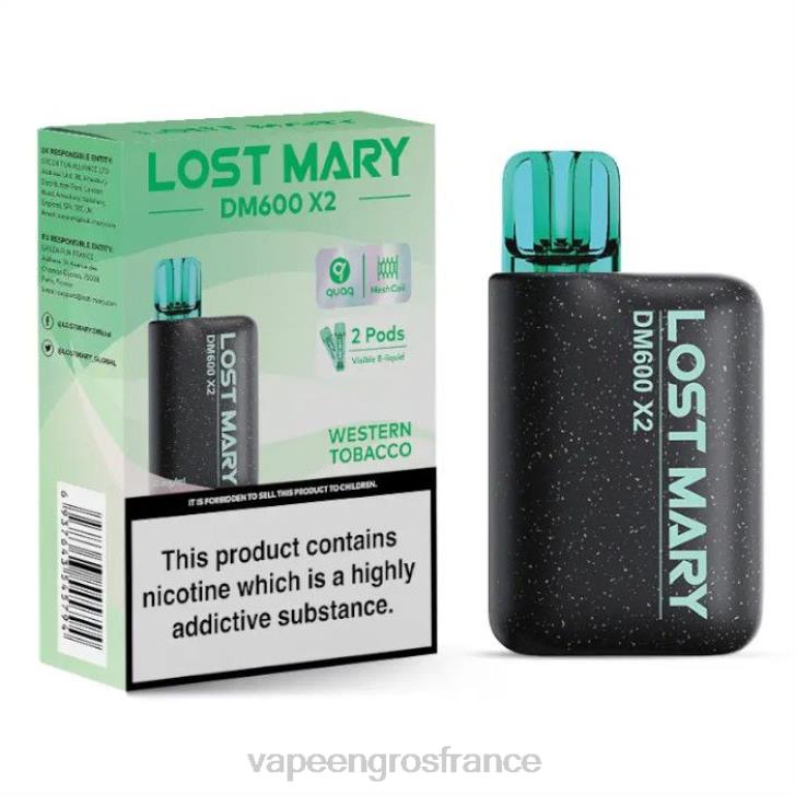 02JZ483 - Cigarette Electronique France tabac occidental LOST MARY DM600 X2