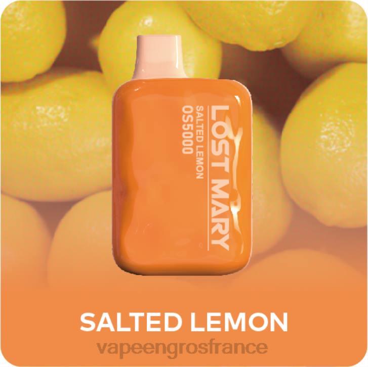 02JZ498 - Vape France Promotion citron salé LOST MARY OS5000