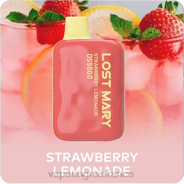 02JZ499 - Vape France Online Limonade de fraise LOST MARY OS5000