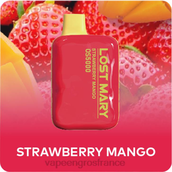 02JZ500 - Vape En Gros France mangue fraise LOST MARY OS5000