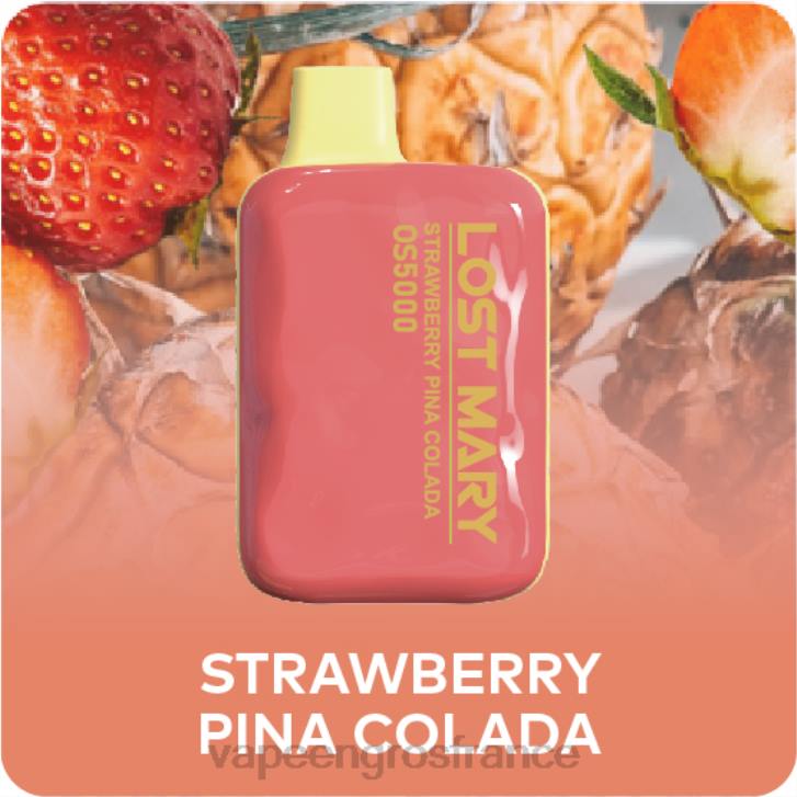 pina colada aux fraises