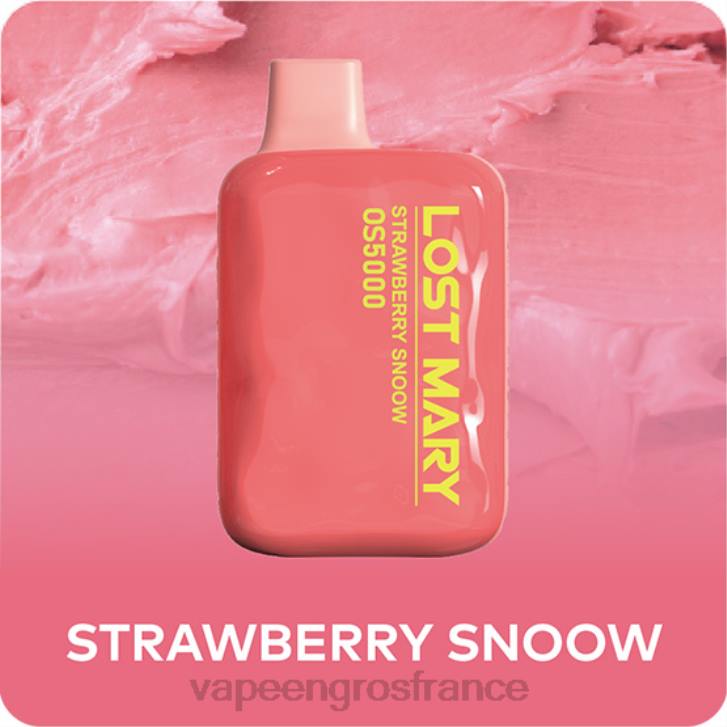 02JZ502 - Eliquide France neige aux fraises LOST MARY OS5000