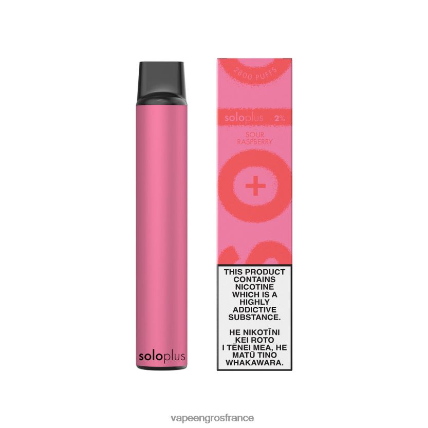 Cigarette Electronique En Gros 4JHH0D35 - Solo Plus vape jetable framboise aigre