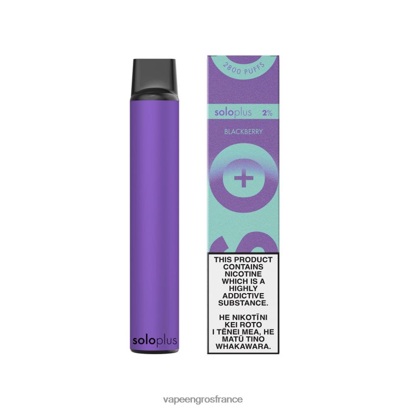 Vape France Prix 4JHH0D38 - Solo Plus collection paradis de vape jetable mûre