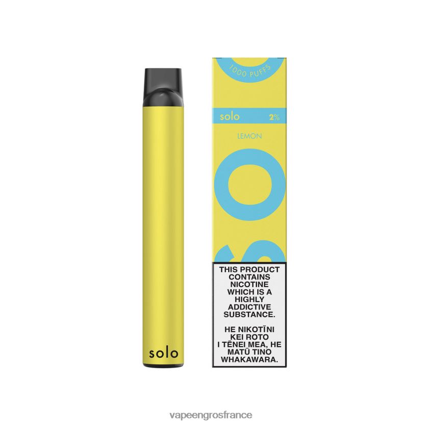 Cigarette Electronique En Gros 4JHH0D15 - Solo vape jetable citron