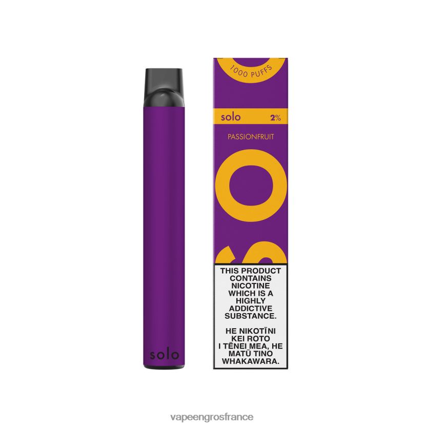 Cigarette Electronique France 4JHH0D14 - Solo vape jetable fruit de la passion