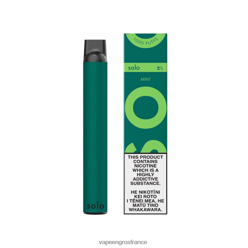 Vape En Gros France 4JHH0D1 - Solo vape jetable menthe