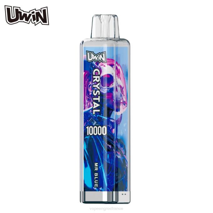 Cigarette Electronique En Gros monsieur bleu - UWIN CRYSTAL 10000 vapes jetables TJ6815