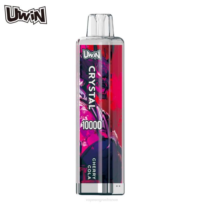 Eliquide France cola aux cerises - UWIN CRYSTAL 10000 vapes jetables TJ6813