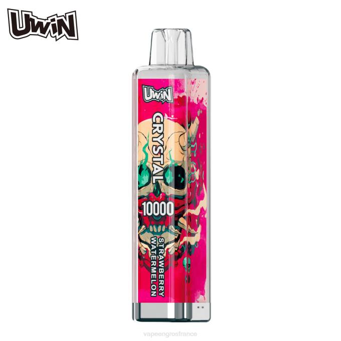 Eliquide France pastèque fraise - UWIN CRYSTAL 10000 vapes jetables TJ683