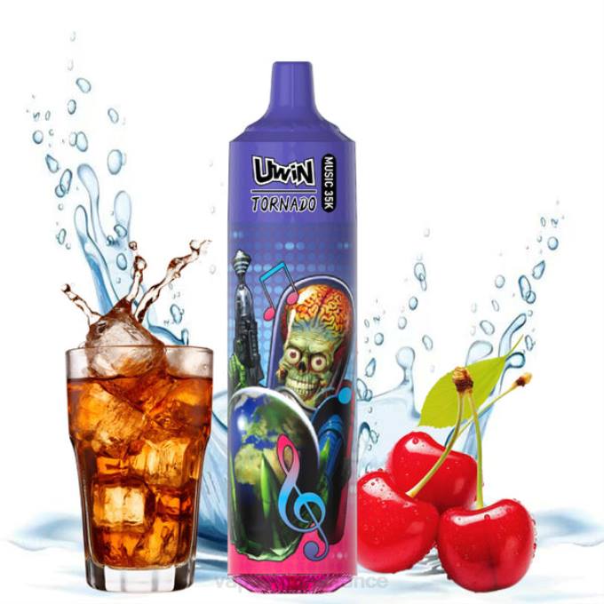 Vape France Prix cola aux cerises - UWIN CRYSTAL vape jetable 35k TJ6828