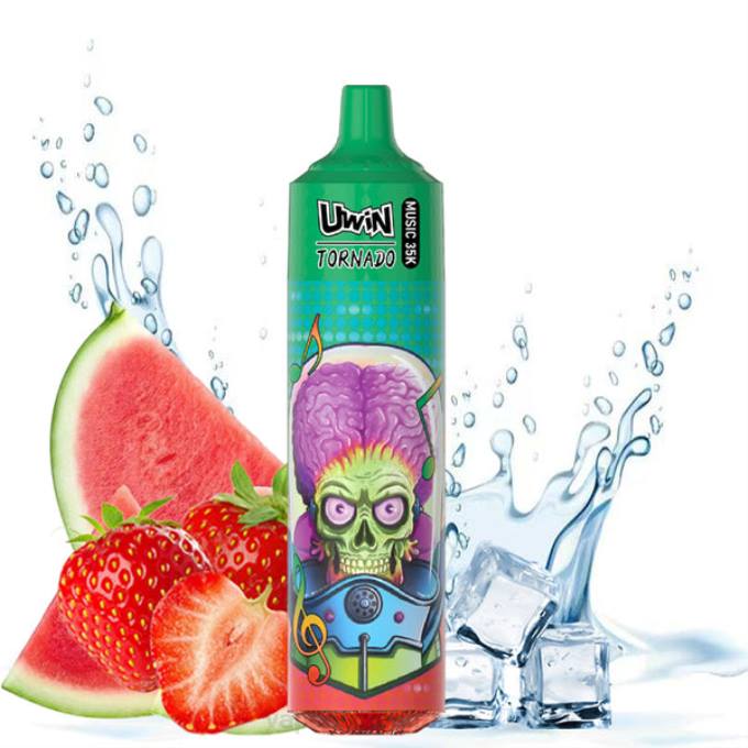 Vape France Prix pastèque fraise - UWIN CRYSTAL vape jetable 35k TJ6818