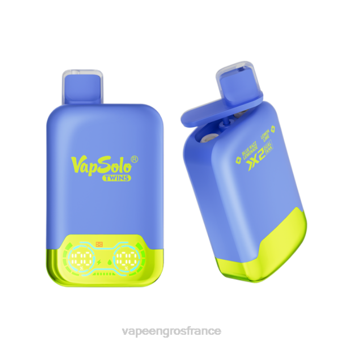 Vape En Gros France LZ6J120 Vapsolo TWINS vape jetable limonade blue razz et citron vert