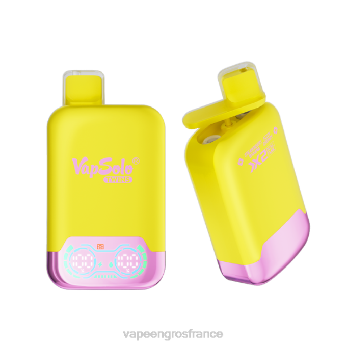 Vapoteuse En Gros LZ6J126 Vapsolo TWINS vape jetable fraise, banane et cerise pétillante
