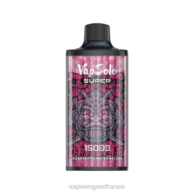 Vape En Gros France LZ6J113 Vapsolo SUPER vape jetable pastèque framboise