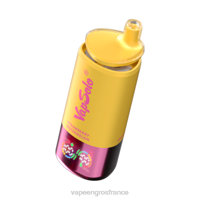 VapSolo Triple 30 000 bouffées B8408 fruits tropicaux & fraise pastèque & citron pêche Vape France Prix