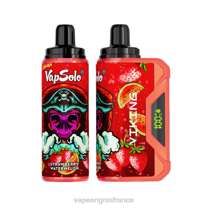 Vapoteuse En Gros LZ6J140 Vapsolo VIKING vape jetable pastèque fraise