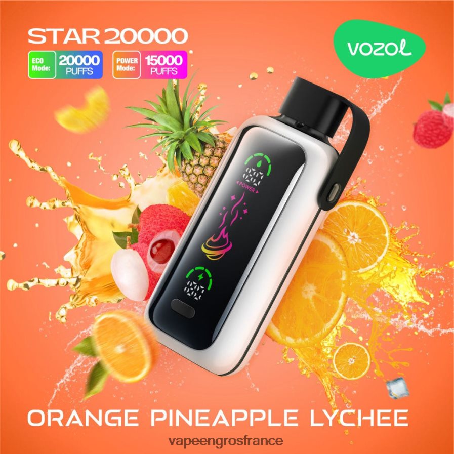 litchi orange ananas